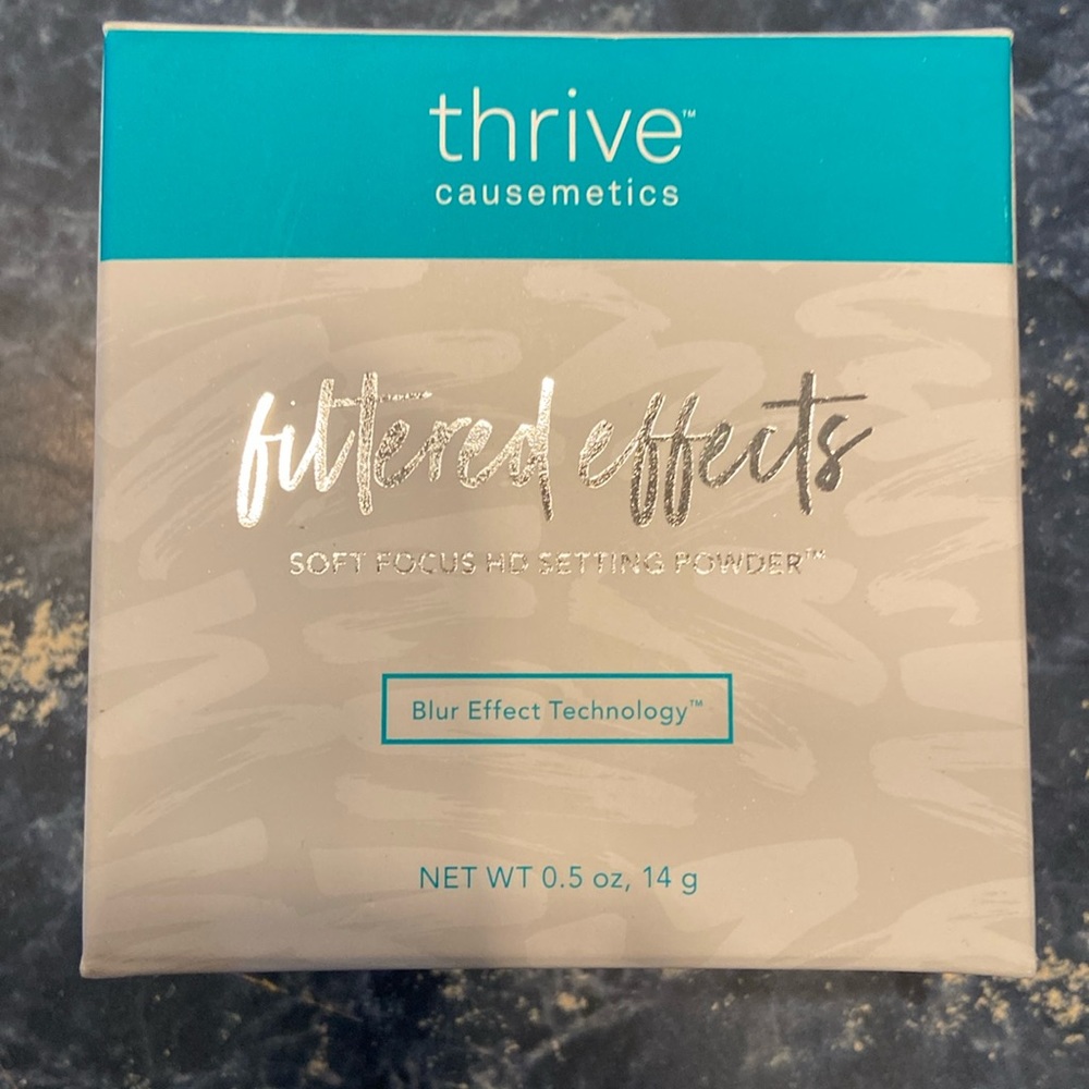 NIB Thrive cosmetics filtered effects translucent matte setting powder
